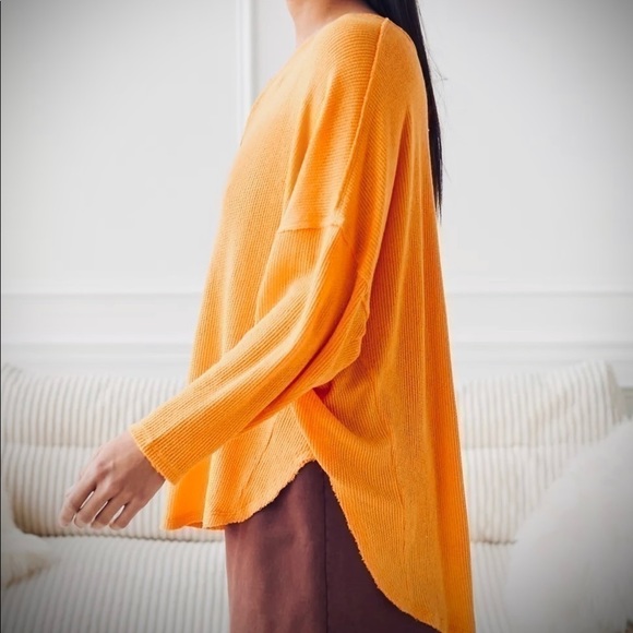 NWT - Urban Outfitters Out From Under Oversized Thermal Henley - Picture 2 of 5